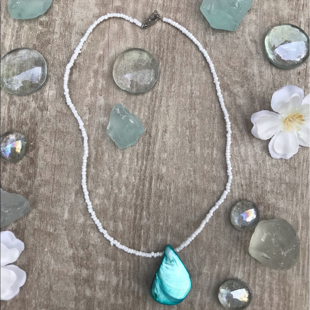 Handmade beach themed necklace